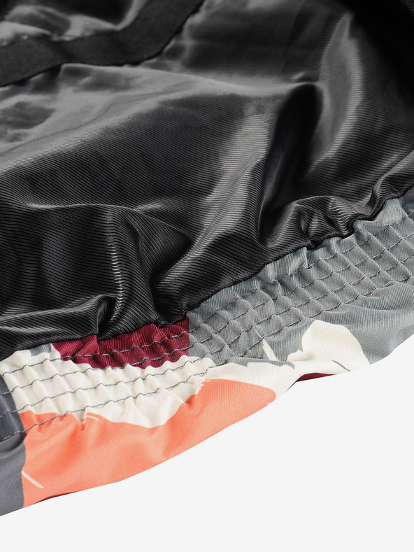 ALPINE PRO Grau-rosa Mädchenjacke mit PTX Alpine Pro Werdo-Membran