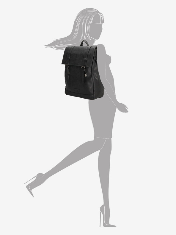 Enrico Benetti Enrico Benetti Amy Tablet-Rucksack Schwarz
