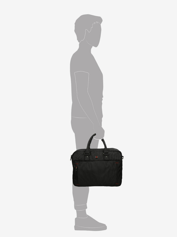 Enrico Benetti Enrico Benetti Cornell 15" Businesstasche Schwarz