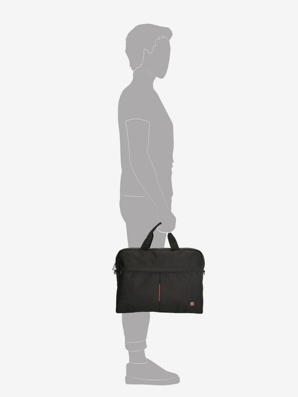Enrico Benetti Enrico Benetti Cornell 17" Notebooktasche Schwarz