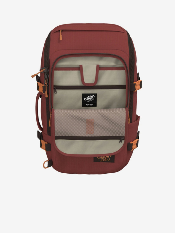 CabinZero Rucksack CabinZero Adv Pro 32L Sangria rot