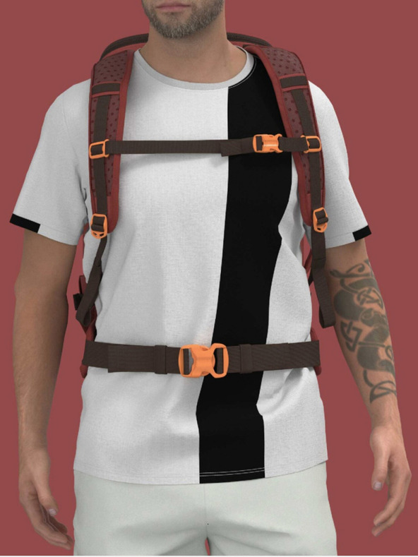 CabinZero Rucksack CabinZero Adv Pro 42L Sangria rot