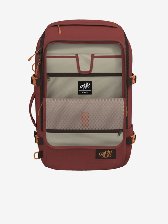 CabinZero Rucksack CabinZero Adv Pro 42L Sangria rot