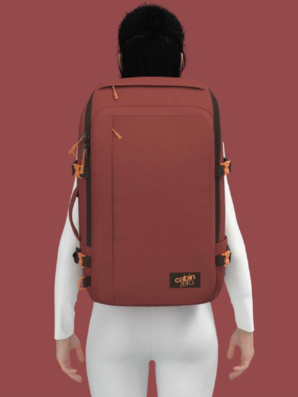 CabinZero Rucksack CabinZero Adv 42L Sangria rot