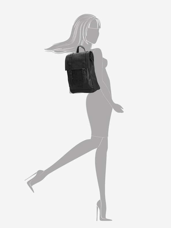 Enrico Benetti Enrico Benetti Amy Backpack 8 l Schwarz