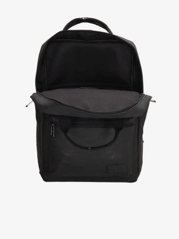 Enrico Benetti Rucksack Enrico Benetti Rotterdam 13" Notebookrucksack Schwarz