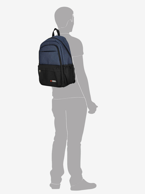 Enrico Benetti Rucksack Enrico Benetti Hamburg Notebookrucksack 23 l Blau