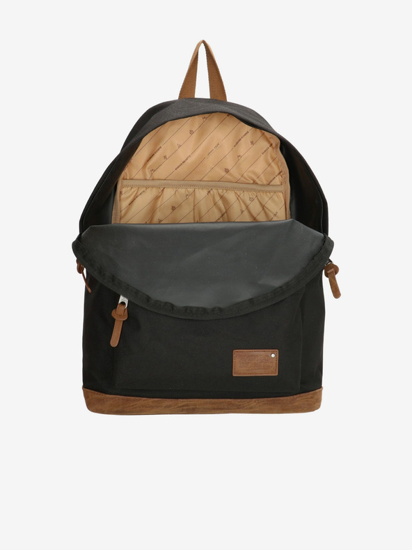 Enrico Benetti Rucksack Enrico Benetti Santiago Notebookrucksack 19 l Schwarz