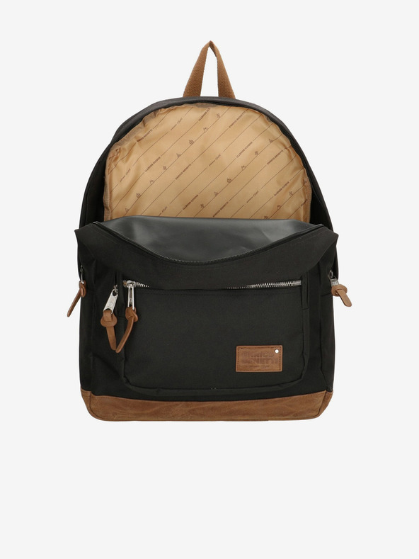 Enrico Benetti Rucksack Enrico Benetti Santiago Notebookrucksack 22 l Schwarz