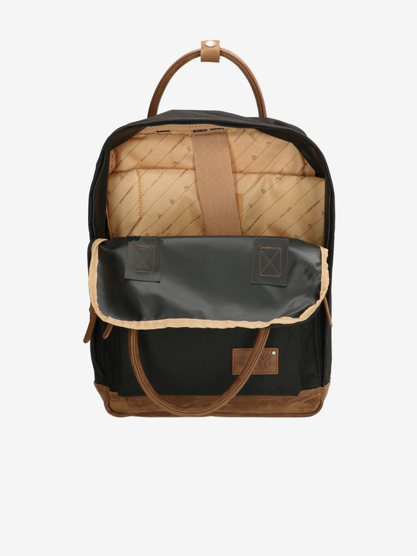Enrico Benetti Rucksack Enrico Benetti Santiago Notebookrucksack 17 l Schwarz