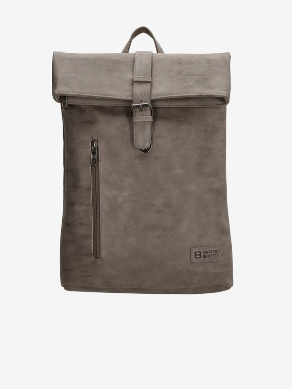 Enrico Benetti Rucksack Enrico Benetti Rotterdam 15" Notebook-Rucksack 15 l Medium Taupe