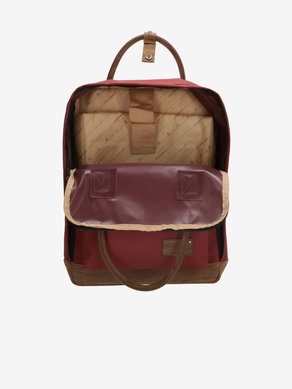 Enrico Benetti Rucksack Enrico Benetti Santiago Notebook-Rucksack 17 l Bordeaux