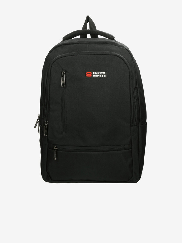 Enrico Benetti Rucksack Enrico Benetti Hamburg 15" Notebookrucksack Schwarz