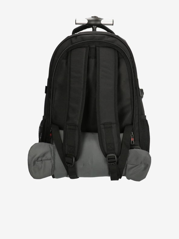 Enrico Benetti Cornell 15" Trolley Black Rucksack