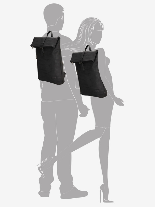 Enrico Benetti Rotterdam 15" Notebook Rucksack 15 l Black Rucksack