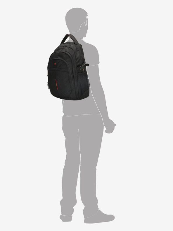 Enrico Benetti Cornell 15" Notebook Black Rucksack
