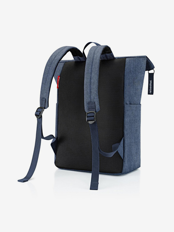 Reisenthel Reisenthel Rolltop Rucksack Herringbone Dunkelblau