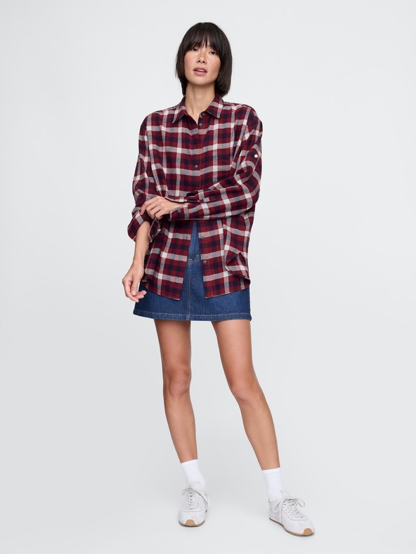 GAP Oversize Flanellhemd Big Shirt GAP