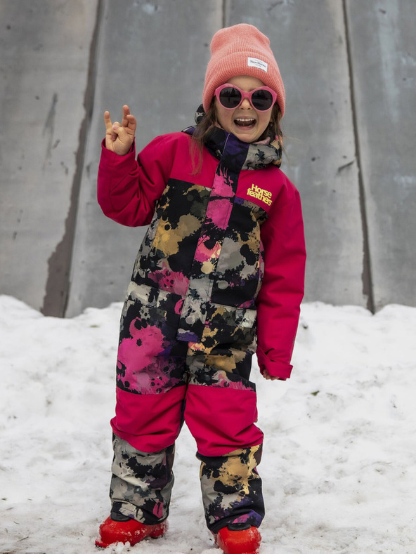 Horsefeathers Spirit One Piece Kids Winter Jumpsuit - splash Größe 3-4 HORSEFEATHERS