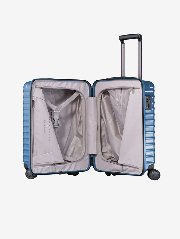 Titan Blauer Reisekoffer Titan Litron S