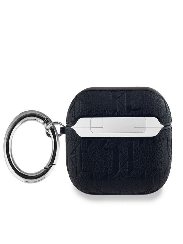 Karl Lagerfeld Karl Lagerfeld PU-geprägte Choupette Head Hülle für AirPods Pro Schwarz
