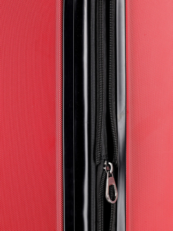 Travelite Roter Travelite City 4w Reisekoffer M