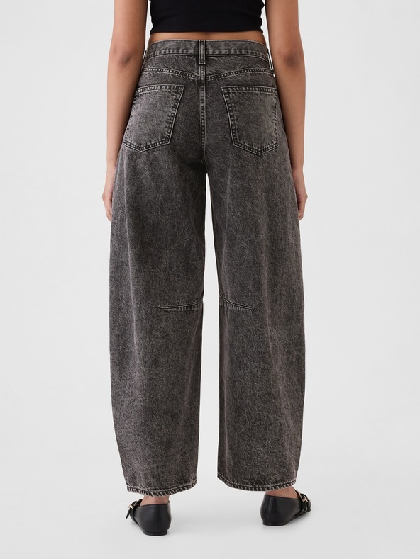 GAP Damen Mid Rise Horseshoe Jeans GAP
