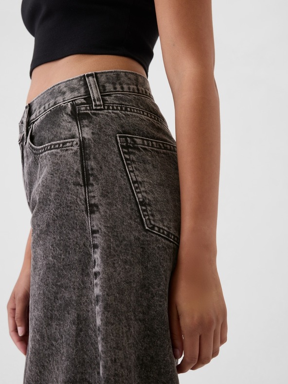 GAP Damen Mid Rise Horseshoe Jeans GAP