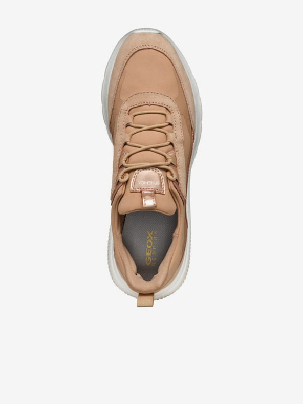 Geox Braune Damen-Sneaker Geox Spherica Actif