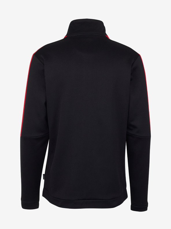 Sam 73 Schwarzes Herren-Sweatshirt mit Reißverschluss SAM 73 Lucas