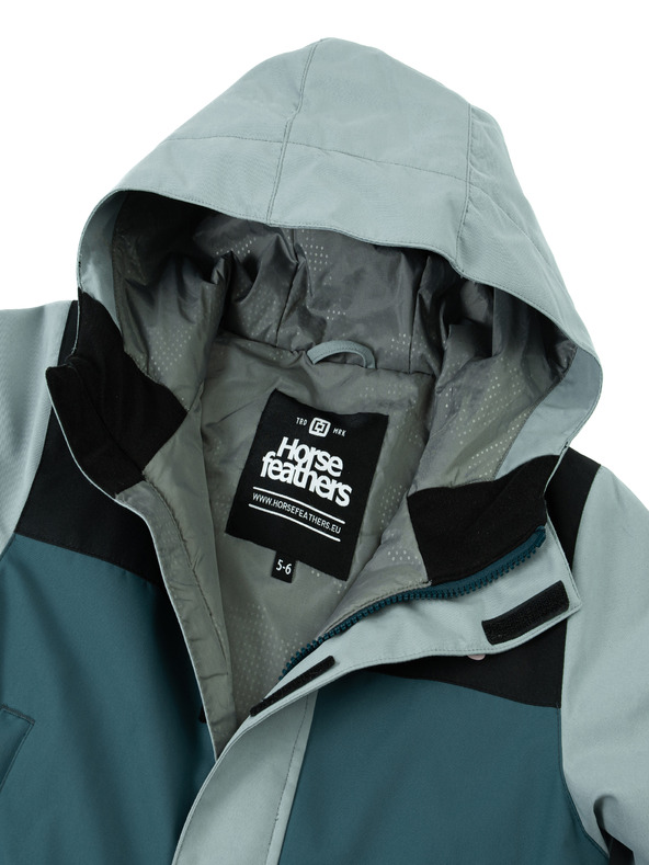 Horsefeathers Kinder Spirit Einteiler Winter Jumpsuit - blau Dunst Größe 5-6 HORSEFEATHERS