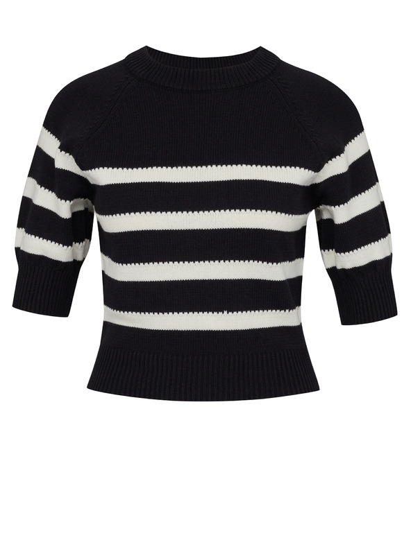 Orsay Schwarzer Damen-Kurzarmpullover ORSAY