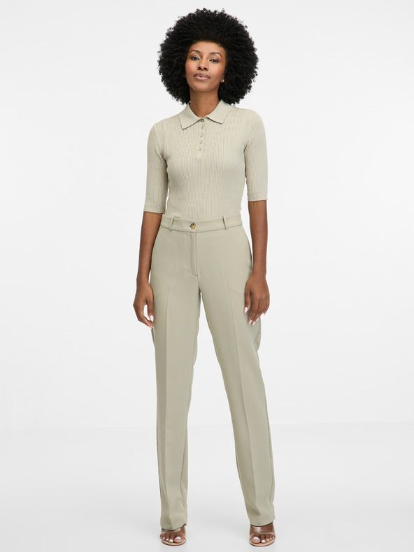 Orsay Graues Damen-Kurzarm-T-Shirt ORSAY