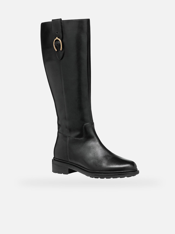Geox Schwarz Damen Geox Walk Pleasure Stiefel