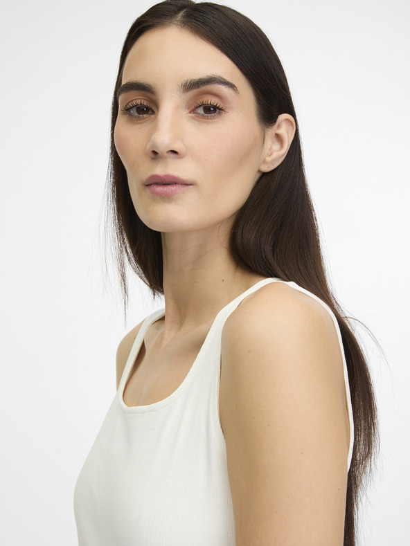 Orsay Weißes Damen Tank-Top ORSAY