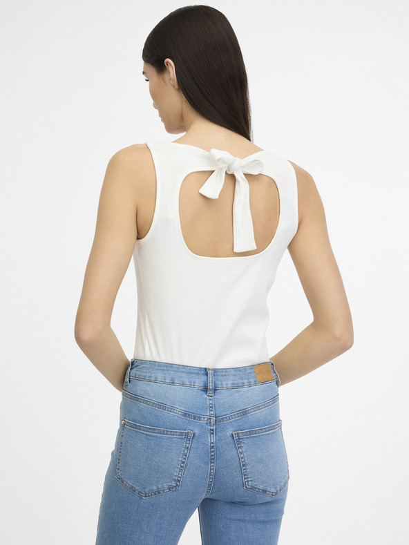 Orsay Weißes Damen Tank-Top ORSAY