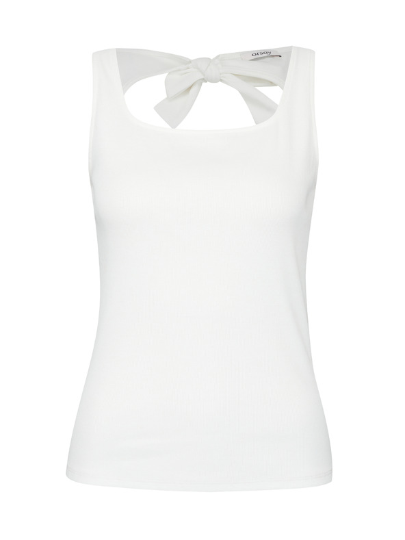 Orsay Weißes Damen Tank-Top ORSAY