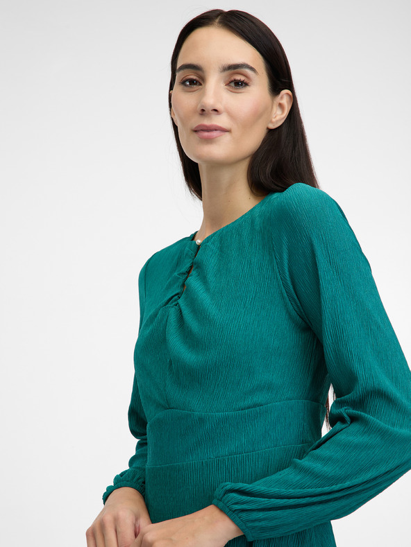 Orsay Grünes Damen-Midikleid ORSAY