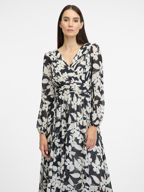 Orsay Schwarzes Damen Maxikleid ORSAY