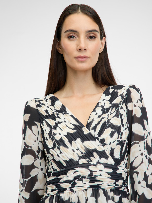 Orsay Schwarzes Damen Maxikleid ORSAY