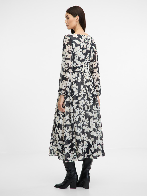 Orsay Schwarzes Damen Maxikleid ORSAY