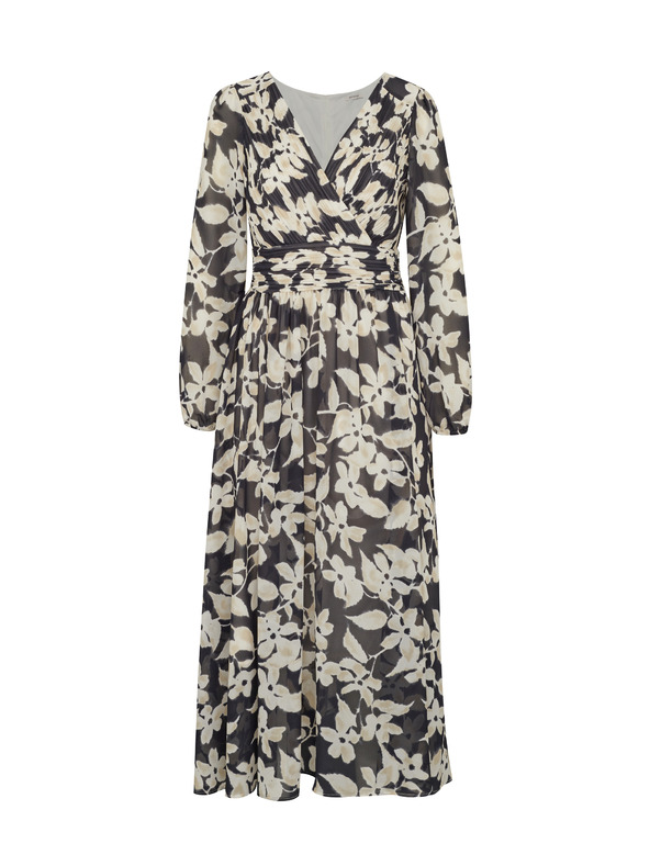 Orsay Schwarzes Damen Maxikleid ORSAY