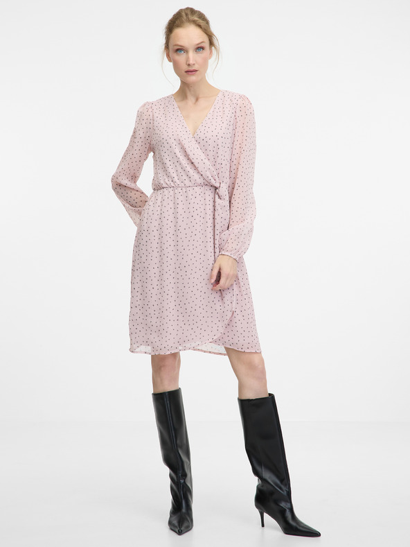 Orsay Hellrosa knielanges Damenkleid ORSAY