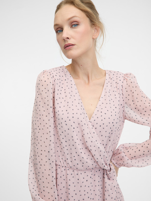 Orsay Hellrosa knielanges Damenkleid ORSAY