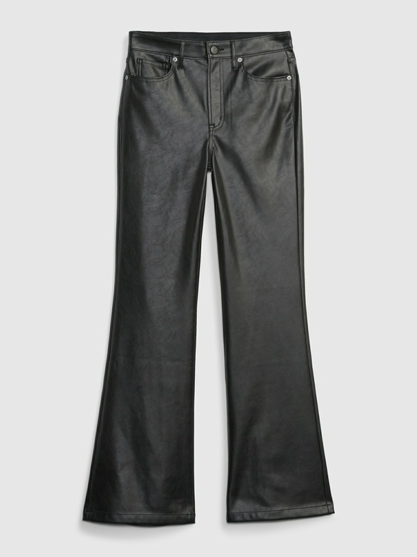 GAP Kunstlederhose High Rise '70s GAP