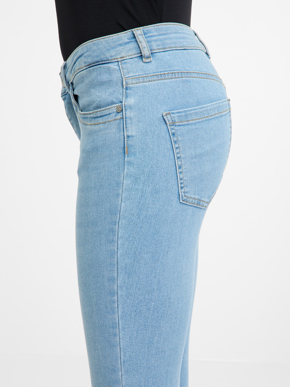 Orsay Hellblaue Skinny-Fit-Jeans für Damen ORSAY