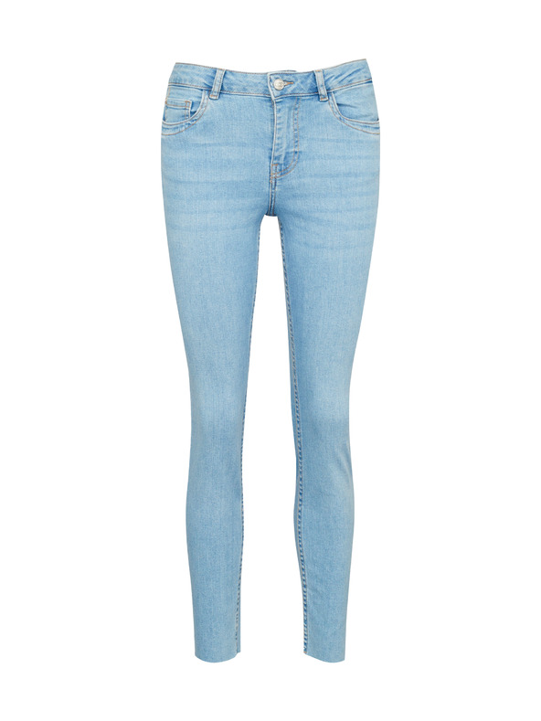 Orsay Hellblaue Skinny-Fit-Jeans für Damen ORSAY