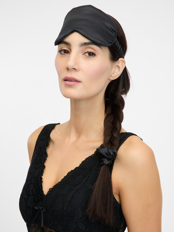 Orsay Schwarzes Damenset mit Schlafzubehör in Geschenkbox ORSAY