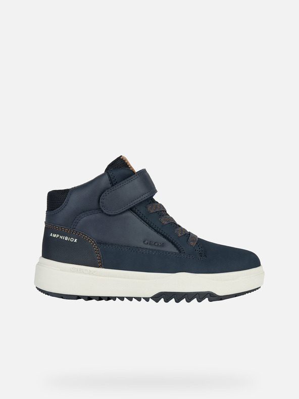 Geox Dark Blue Boys Ankle Boots Geox Bunshee B Abx