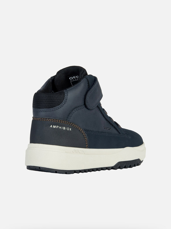 Geox Dark Blue Boys Ankle Boots Geox Bunshee B Abx